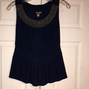 Women’s HAANI Beaded Peplum Top